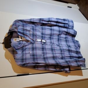 Carhartt Ladies Lightweight Flannel, Large, NWT